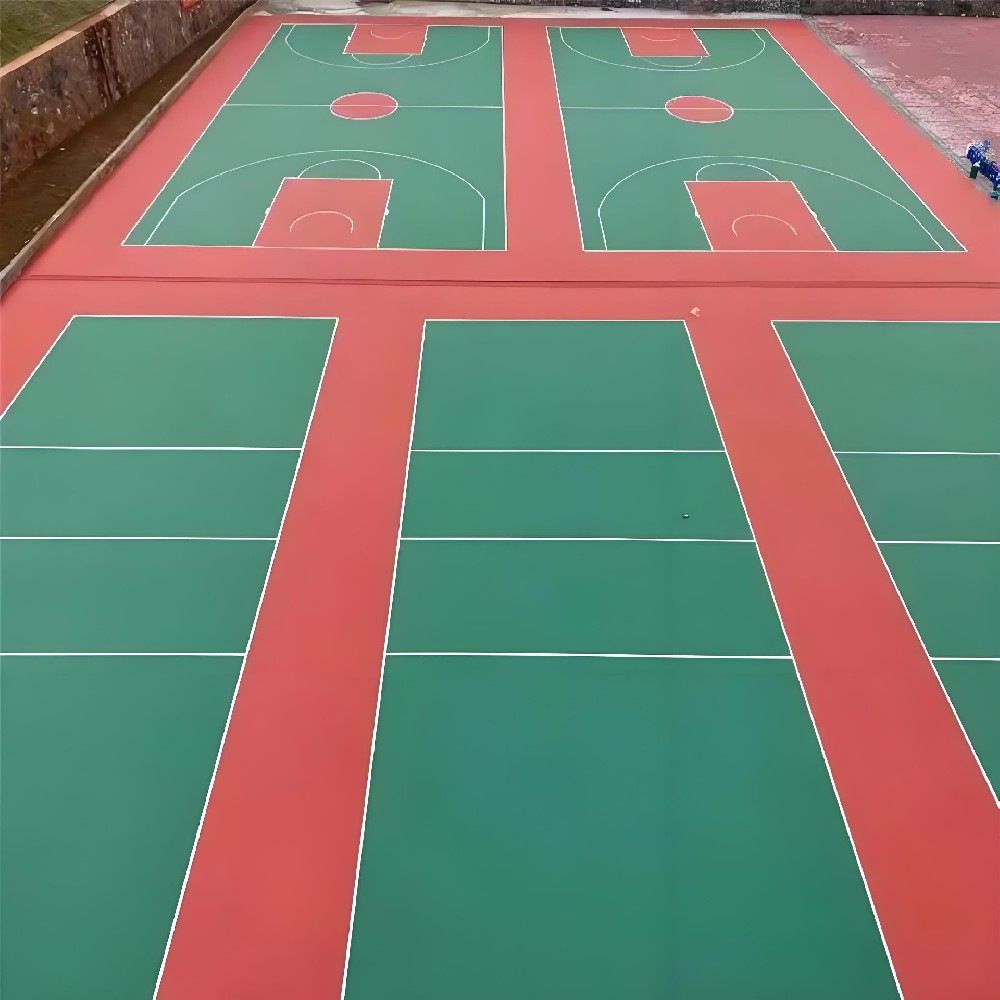 硅PU網(wǎng)球場