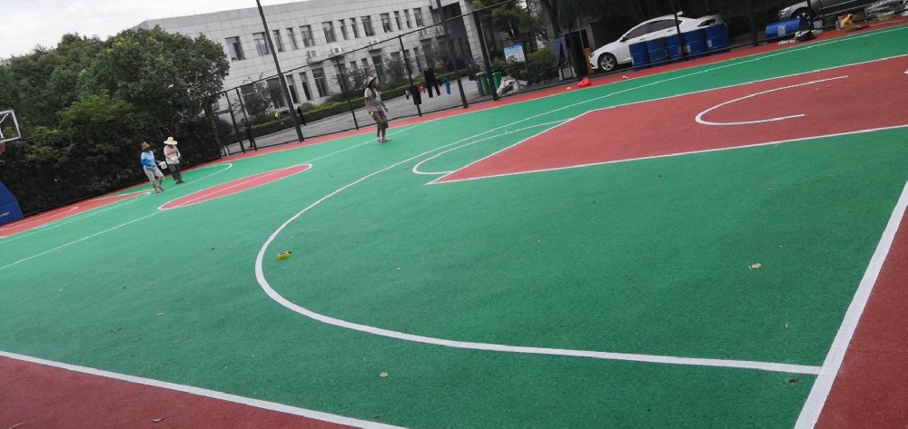 硅PU籃球場(chǎng) 硅PU籃球場(chǎng)